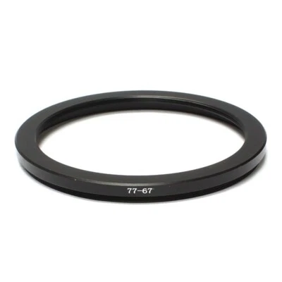 77mm to 67mm Step-Down Lens Filter Ring Adapter - Image 1 of 4