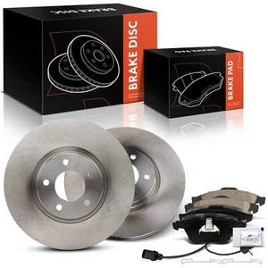 Front Disc Brake Rotors & Ceramic Brake Pads for Mazda 3 2007-2013 Turbocharged - Picture 1 of 8