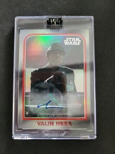 2022 Topps Star Wars, Richard Brake, Valin Hess, Auto, AV-RB, Signature Series - Imagen 1 de 2