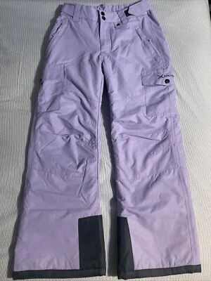 Pantalones de nieve reforzados para niños Arctix - aislados - LILA medianos Foto 1 de 4