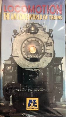 Locomotion - The Amazing World of Trains,  A&E Home Video, Unopened VHS Box Set - Image 1 of 4