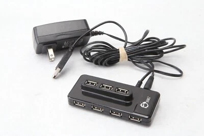 SIIG USB 2.0 High Speed 10 Port Portable Hub - Black T33b - Image 1 of 4