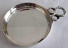 Vintage French Hollywood Regency Silver Christofle Wine Taster Sipping Bowl