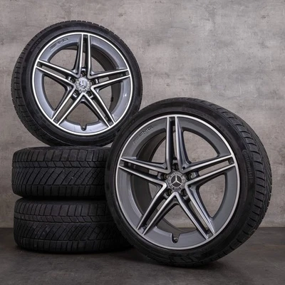 Mercedes C-Klasse C63 & S AMG Winterräder 19 Zoll W205 S205 Felgen A2054010501 - Bild 1 von 4