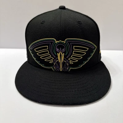 Gorra New Orleans Pelicans New Era 9Fifty Snapback Negra Edición Ciudad NBA Foto 1 de 4