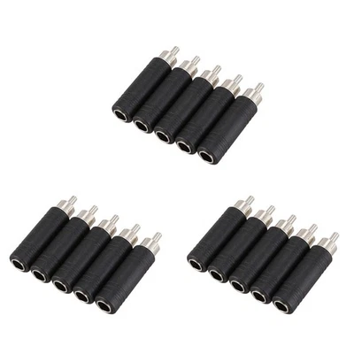 15X, 6.35mm 1/4 Inch Mono Female Jack to  Male Plug Audio Adapter Cable3763 - Image 1 of 4