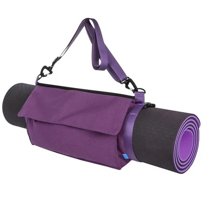 Estera de Yoga Bolsa Portador Multifuncional Yoga Estera Soporte Cremallera Completa Ajustable Sin Estera Foto 1 de 4