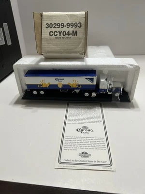 Corona Longnecks  Semi Kenworth Truck  1996 W/ Certificate - Image 1 of 4