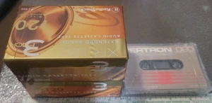Radio Shack XR-120 Cassette Tapes 2 Packs Of 3 Tapes Extended Range 44-986 NEW - Picture 1 of 2