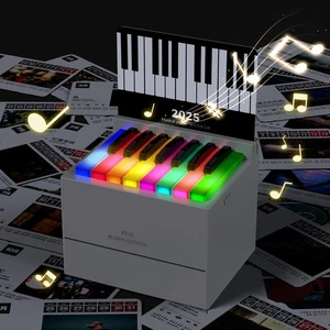 2025 New Yaya Olivia Rodrigo Music Sheet Toy Piano Table Calendar With drawer - Picture 1 of 13