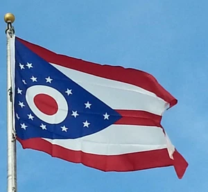 NEU OHIO 3x5ft FLAGGE NEU überlegene Qualität verblassen widerstandsfähig Flagge US-Verkäufer - Bild 1 von 3