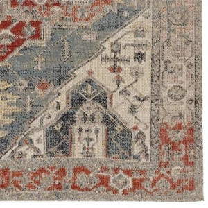 Linon Great Zero Anlow Machine Made Polyester 2'x3' Rug in Ivory - Picture 1 of 6