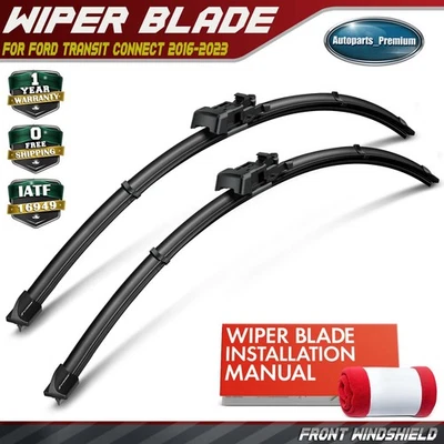 2x Limpiaparabrisas delantero 29" y 29" para Ford Transit Connect 2016-2023 Foto 1 de 4