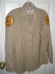 California State Parks Patch Flying Cross braun Shirt Damen Medium 40 gebraucht - Bild 1 von 17