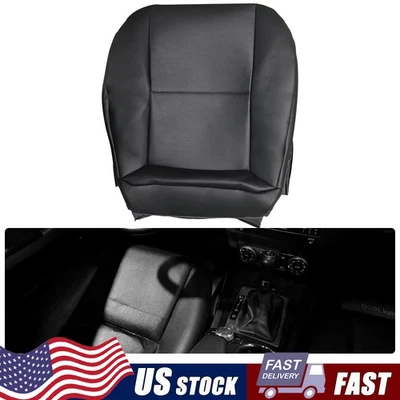 Driver Bottom Seat Cover Black For 2008-2014 Mercedes Benz C250 C300 C350 - Image 1 of 4