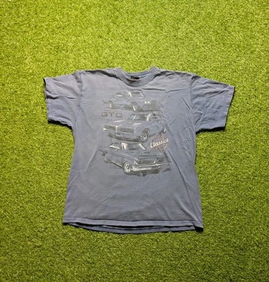 Vintage Pontiac GTO Shirt Size XL classic muscle cars of the 60's and 70's  - Image 1 of 4