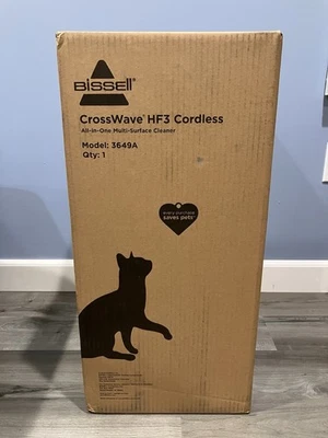 BISSELL CrossWave HF3 Cordless All In One Multi-Surface Cleaner Vacuum 3649A - Image 1 of 4