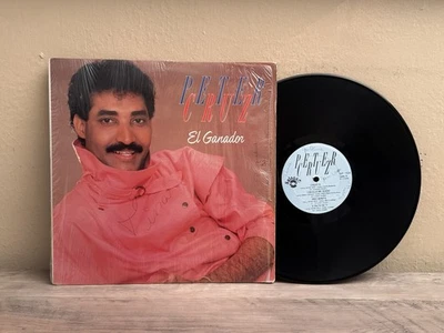 PETER CRUZ EL GANANDOR LATIN POP MERENGUE SALSOSO LABEL IN SHRINK VINYL LP Foto 1 de 3