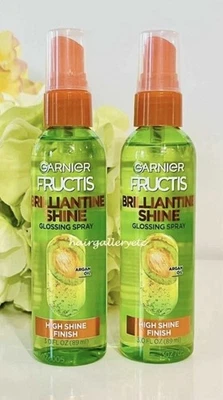 2 spray brillante Garnier Fructis Style Brilliantine Shine 3 oz NUEVO Y FRESCO Foto 1 de 4
