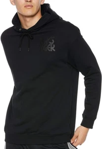 Mens Asics Hooded Pullover Sweatshirt.  Black. Size Large.    2191A018 - Picture 1 of 3