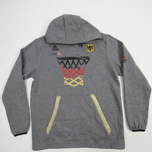 German National Team Peak Sport Sweatshirt Men's M Medium Gray Used Basketball
