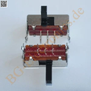 2 x SSSU122200 Miniatur Schiebeschalter von ALPS 0.1A 30VDC Alps 2pcs - Picture 1 of 1