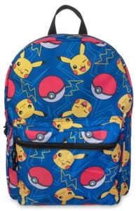 Pokemon Pokeball Pikachu 16" Backpack - Bild 1 von 3