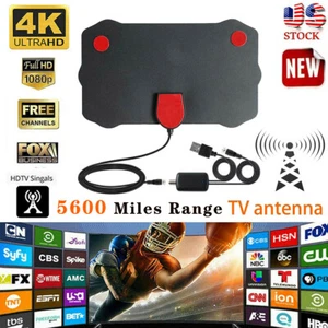 TV Antenna, 2024 Newest HDTV Indoor Digital TV Antenna 4K HD Indoor Digital TV - Picture 1 of 11