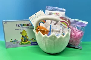 New Creatology Egg Shell Easter Basket Crafts And Fun Items To Fill It Girls 6+ - Picture 1 of 19