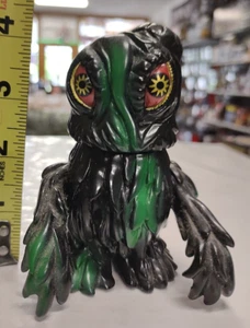 AUSPUFF GLOBSTERS HEDORAH GRÜN schwarz VINYL 4,5" FIGUR Godzilla m1 ymsf Kaiju - Bild 1 von 5