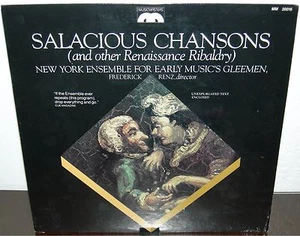 Salacious Chansons (and other Renaissance Ribaldry) - Stereo LP »» !SEALED! «« - Picture 1 of 2