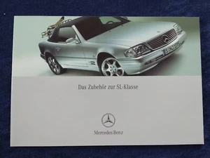 Mercedes SL-Klasse, R 129, Zubehör Prospekt 01.2001 - Picture 1 of 8