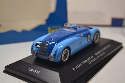 MODELOS IXO - GANADOR LE MANS 1937 - BUGATTI TIPO 57G - Modelo escala 1/43 LM1937 Foto 1 de 4