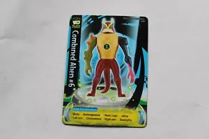 2008 Ben 10 Alien Force Combination Alien #6Trading Game Card - Picture 1 of 3