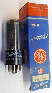 117N7GT NOS vacuum tube GE 5.5 Watt Beam-power plus rectifier - Picture 1 of 1