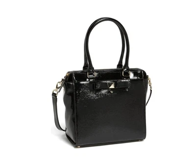Kate Spade Beacon Court Garland Black Leather Shoulder Crossbody Bag Pxru4591  - Image 1 of 2