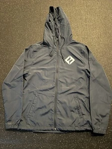 Amplified Foo Fighters Concrete & Gold Navy Men’s Medium M Nylon Jacket Hoodie - Picture 1 of 3