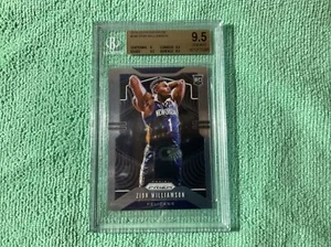 2019 Panini PRIZM Rookies Zion Williamson BGS 9.5 GEM MINT Rookie RC # 248 - Picture 1 of 7