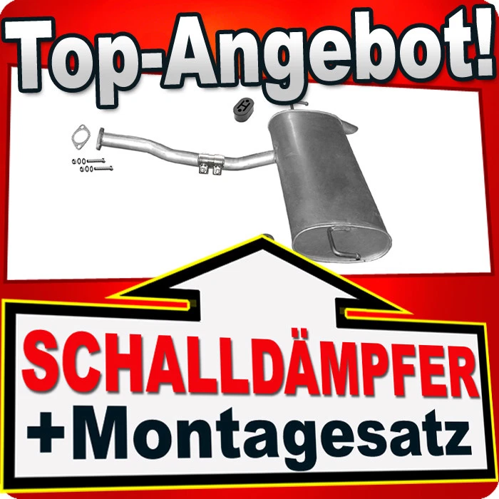 Silencieux d'échappement pour échappement HYUNDAI IX35 KIA SPORTAGE 1.7 CRDi - Photo 1/1