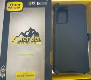 OtterBox DEFENDER Series Case for Samsung Galaxy S20 Plus / S20+ 5G - BLACK - Picture 1 of 3