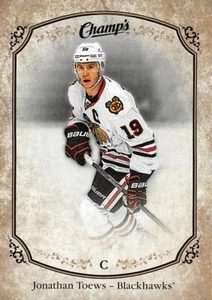2015-16 Upper Deck Champ's variante dorada espalda #272 Jonathan Toews SP - Imagen 1 de 2