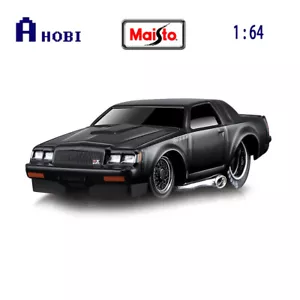Maisto 1:64 Scale Muscle Machines 1987 Buick GNX Diecast Model Car Black - Picture 1 of 2