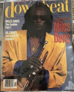 Rivista Down Beat Jazz Blues & Beyond ottobre 1988 Miles Davis parte 1 Gil Evans - Foto 1 di 5