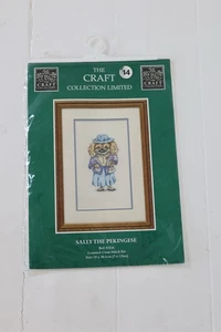 Pekingese Dog Cross Stitch Embroidery Kit - Picture 1 of 3
