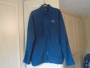 MEN'S NORTH FACE POLARTEC FLEECE SIZE XL NAVY FULL ZIP - Picture 1 of 7