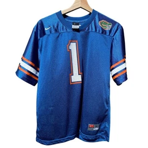 Nike Florida Gators blue NCAA football jersey number one Size Youth Large 16/18 - Picture 1 of 7