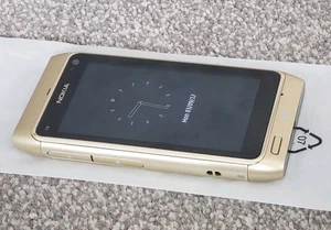 Nokia T7-00 Prototype Mobile Phone Gold RARE - Picture 1 of 9