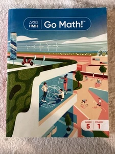HMH Go Math Grade 5 Volume 1 3A - Foto 1 di 2