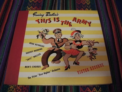 Irving Berlin's " This Is The Army" Box Set Of 4 RCA Victor Records - Image 1 of 4