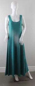 24seven Comfort Apparel Damen A-Linie Tank Maxikleid XL Jade Neu ohne Etikett - Bild 1 von 6